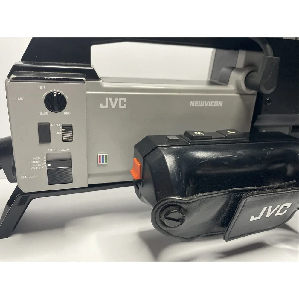 Vintage JVC GX-N80 Color Video Camera Newvicon LoLux 1985 Retro Analog Camcorder